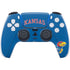 University of Kansas Collegiate Text PlayStation PS5 Skins